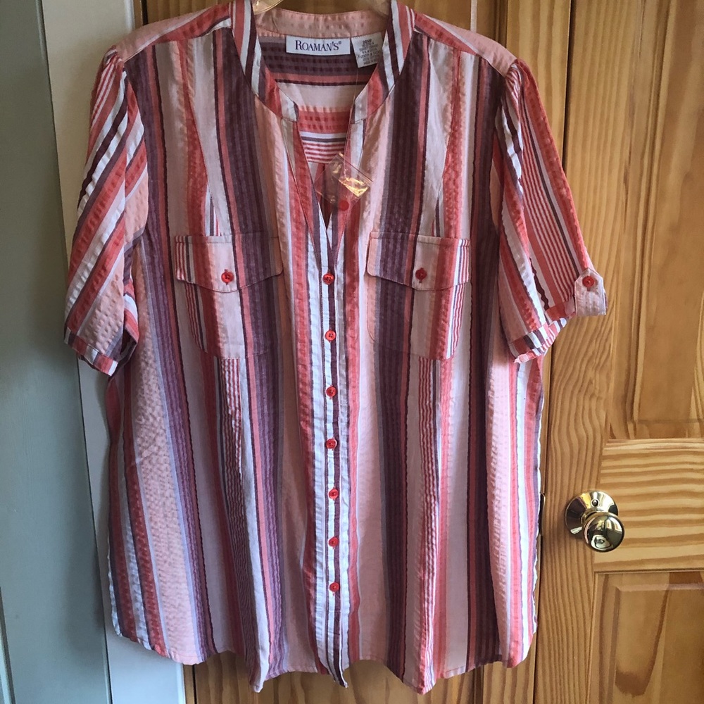 Women’s Seersucker Summer Shirt